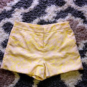 Embroidered shorts, one Market size L, excellent condition missing one side hook
